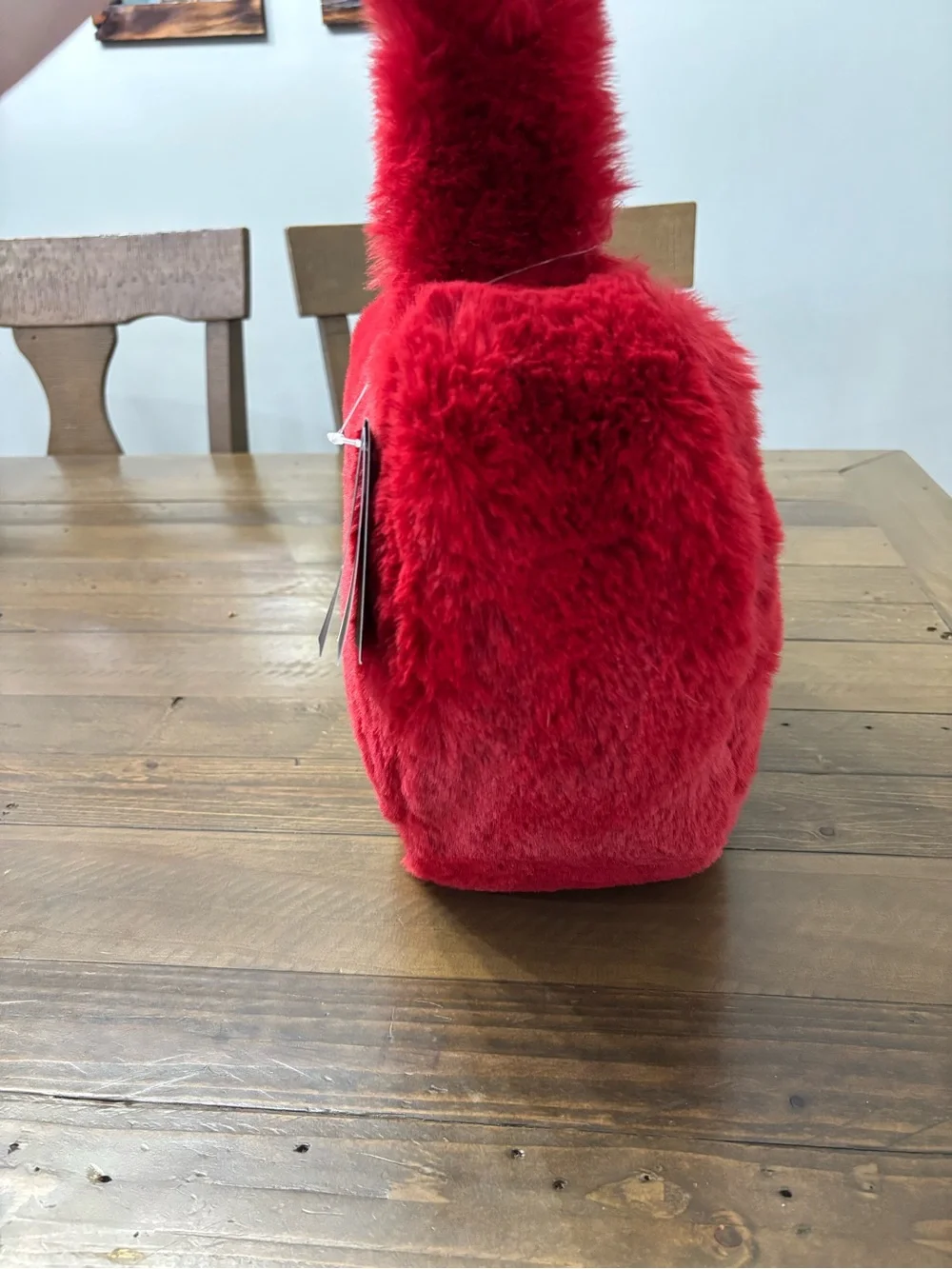 Kate Spade Luver Faux Fur Heart Tote